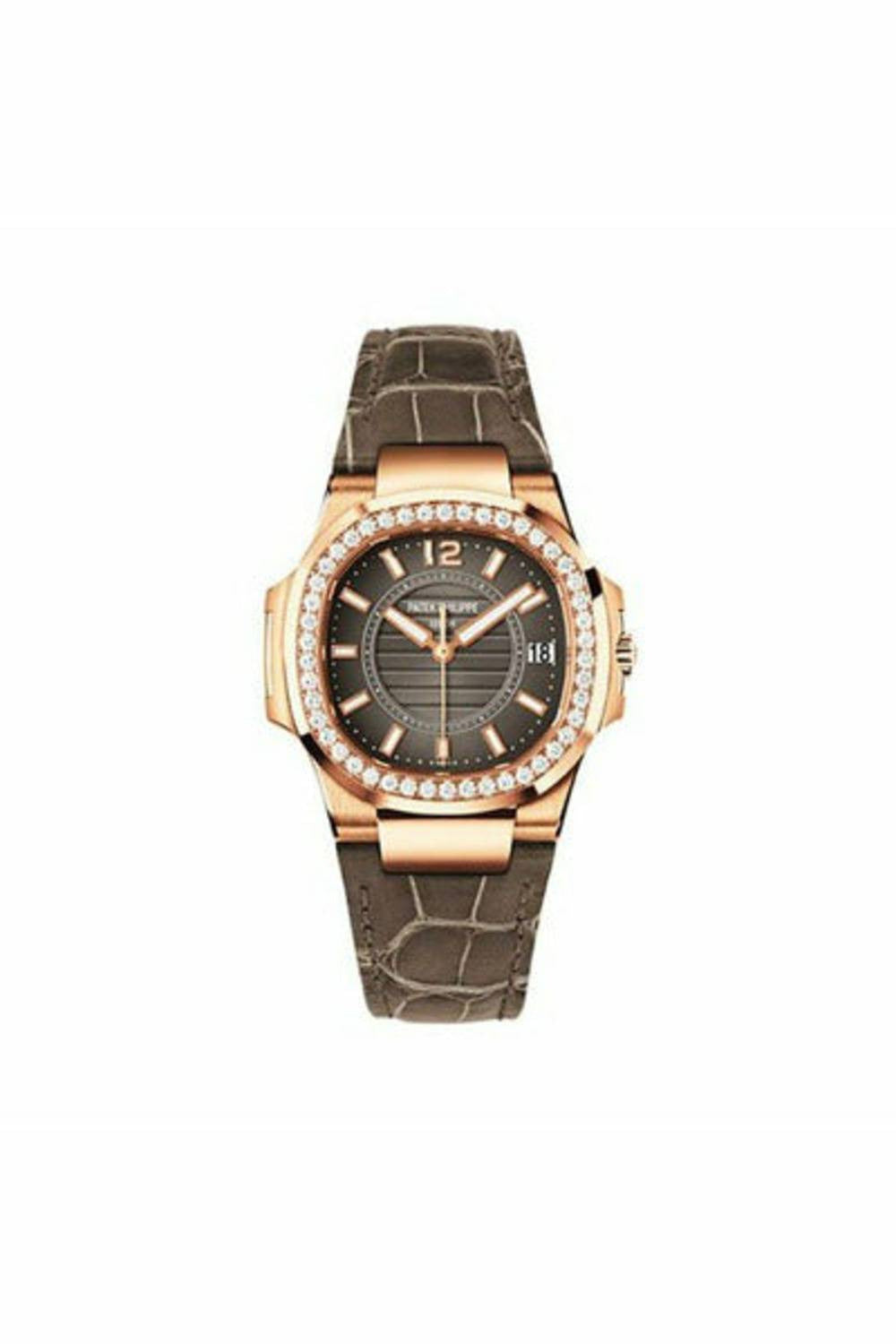 patek philippe nautilus 7010r-010 rose gold ladies watch-DUBAILUXURYWATCH