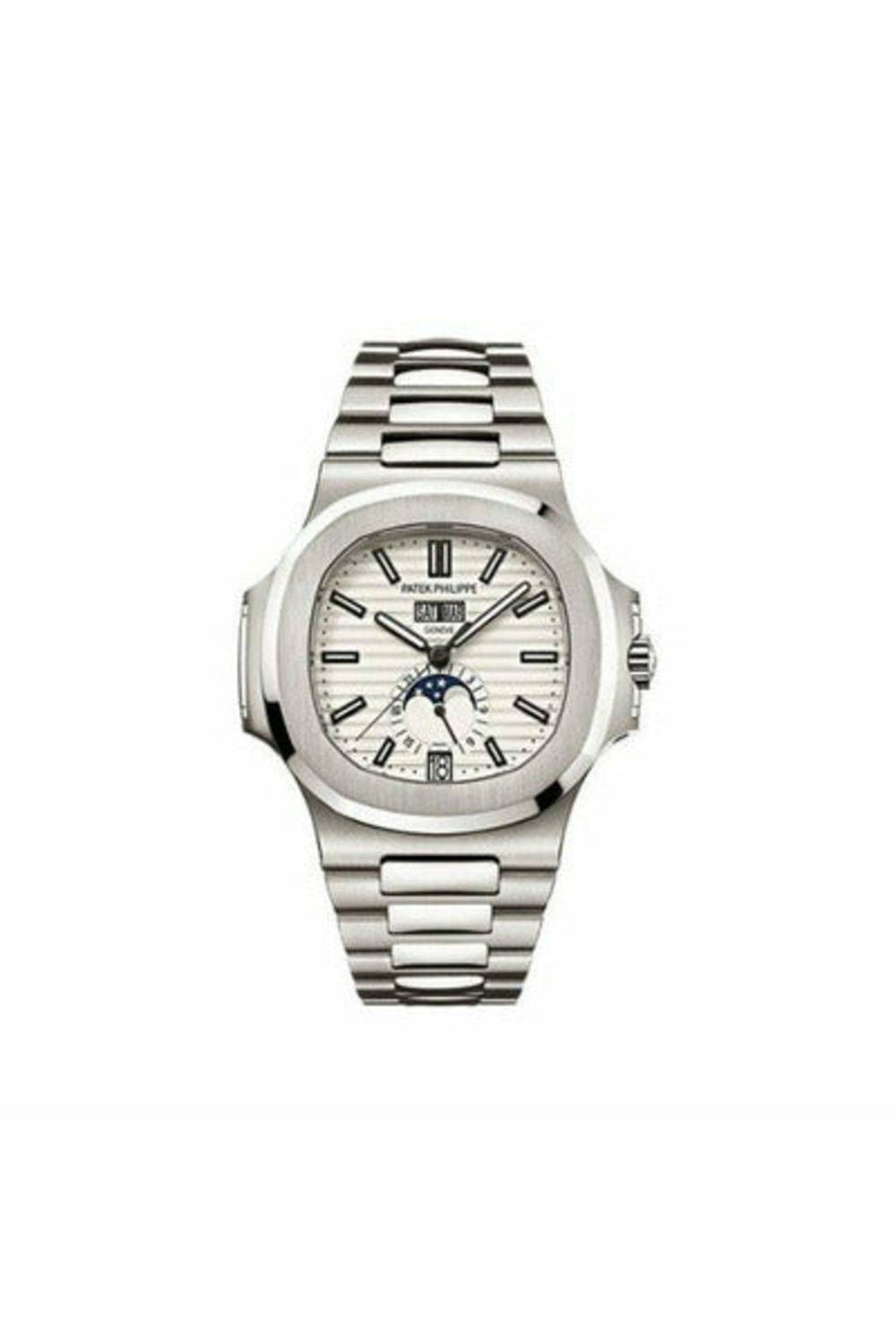 patek philippe nautilus annual calendar steel men's watch ref. 5726/1a-010-DUBAILUXURYWATCH