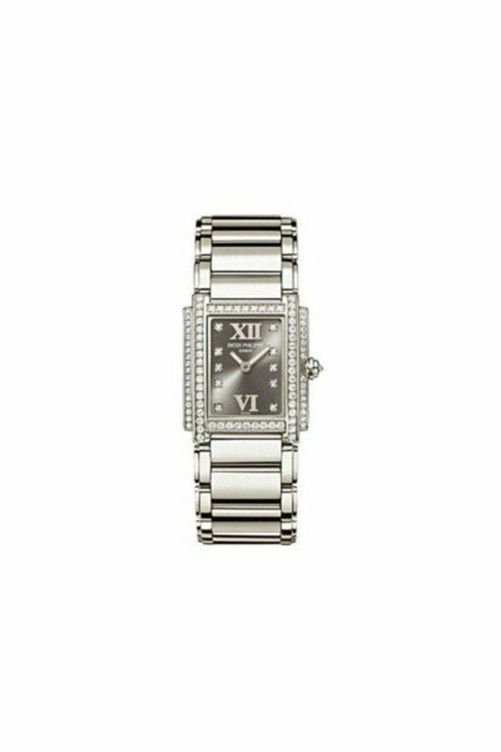 patek philippe twenty~4 18kt white gold with diamonds ladies watch-DUBAILUXURYWATCH