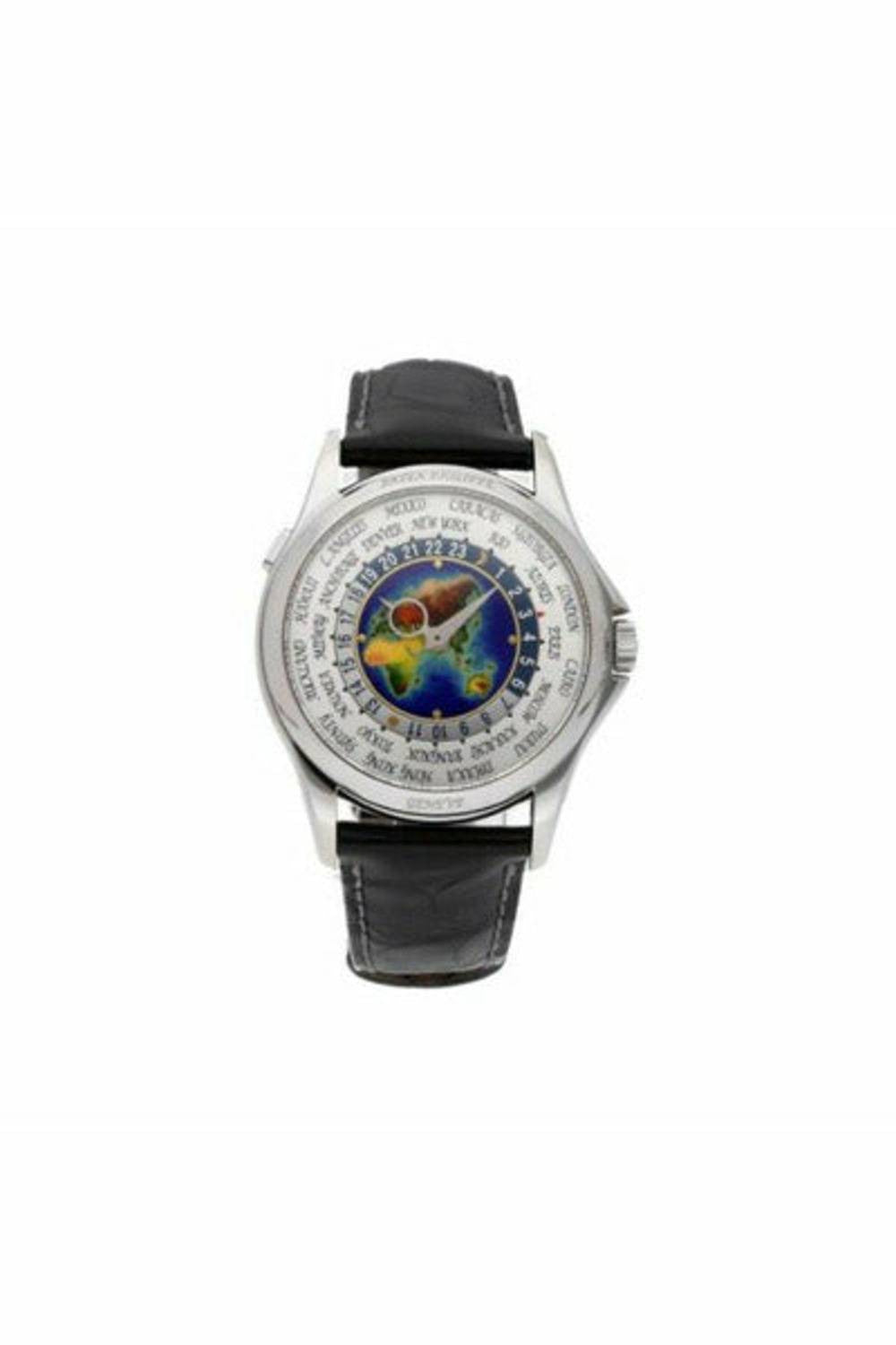 patek philippe world time complications 5131g-010 white gold enamel dial-DUBAILUXURYWATCH