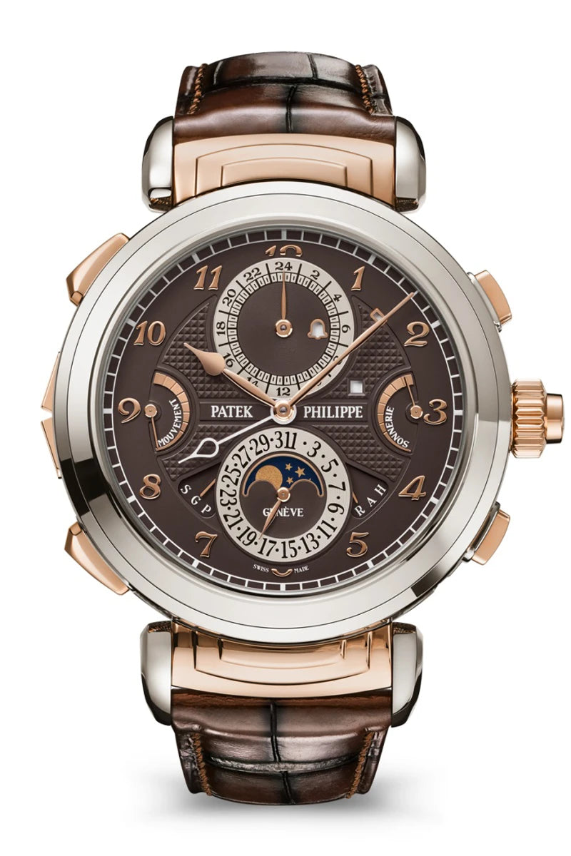 Patek Philippe Grandmaster Chime 6300GR-001 – White & Rose Gold Masterpiece-DUBAILUXURYWATCH