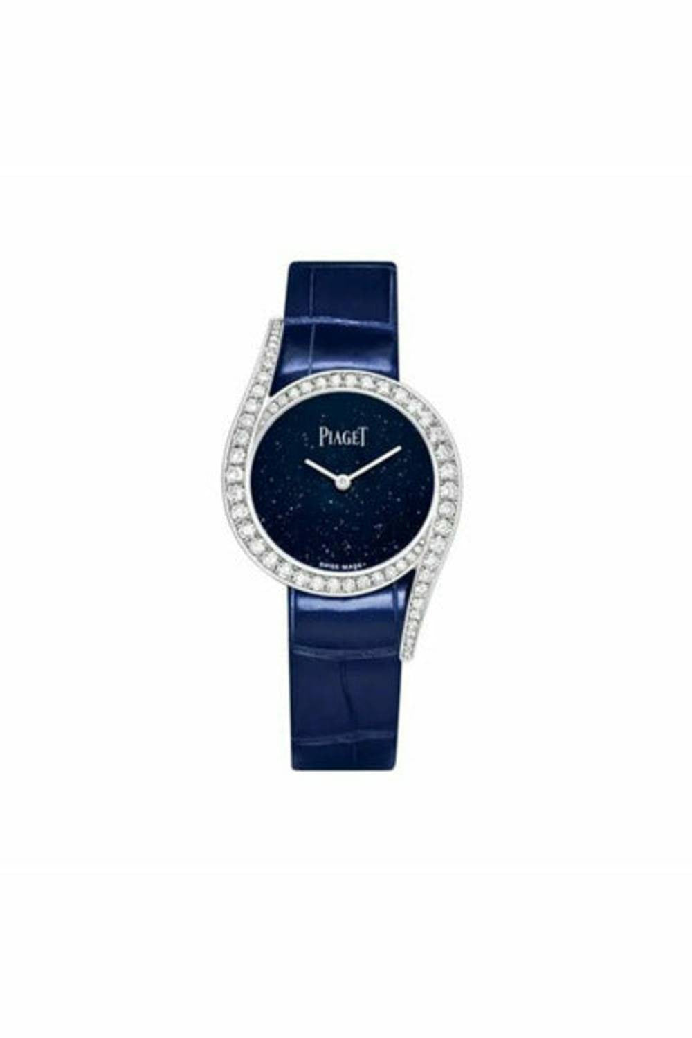 piaget limelight gala blue adventurine dial limited edition 300 pcs women's watch ref. g0a45152-DUBAILUXURYWATCH