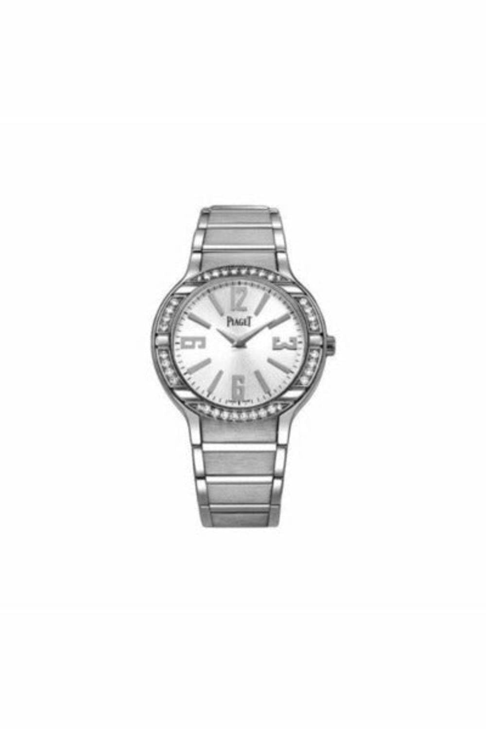 piaget polo 18kt white gold 32mm ladies watch-DUBAILUXURYWATCH