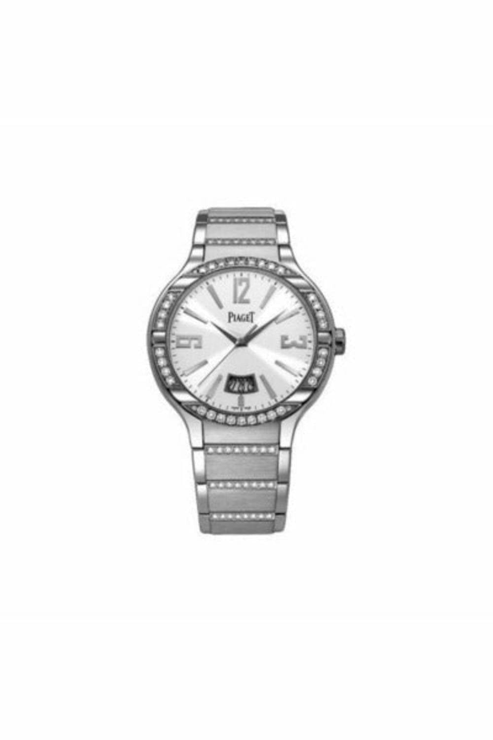 piaget polo 18kt white gold 40mm ladies watch-DUBAILUXURYWATCH