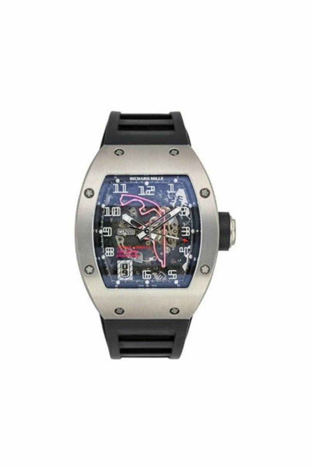 richard mille abu dhabi grand prix limited edition 39mm titanium men's watch-DUBAILUXURYWATCH