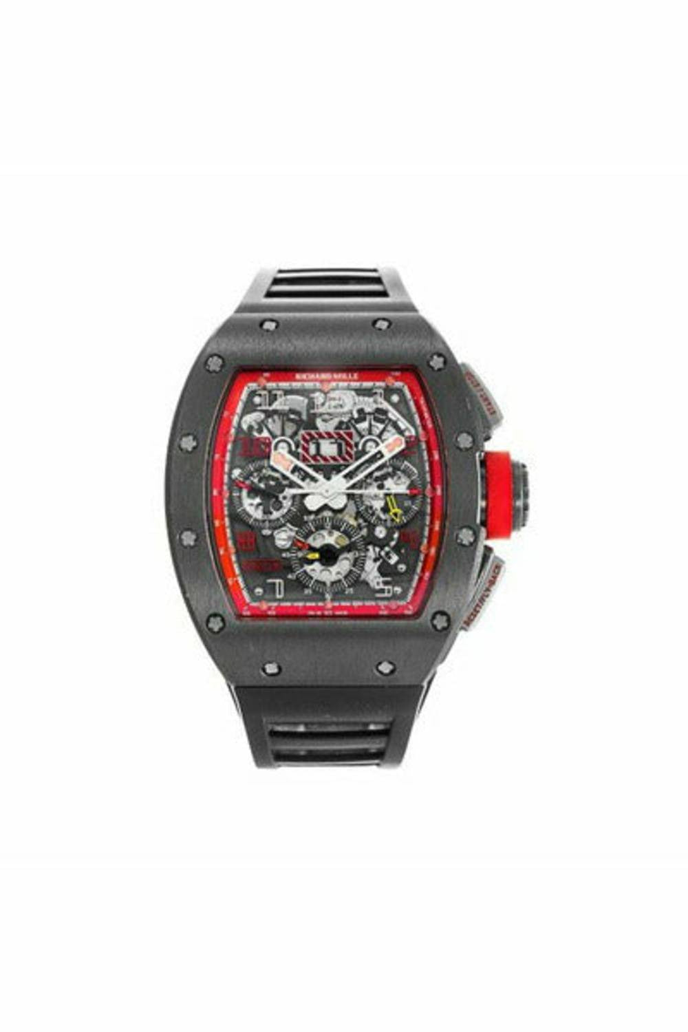 richard mille annual calendar flyback chronograph singapore grand prix limited edition titanium 50mm x 40mm men's watch-DUBAILUXURYWATCH