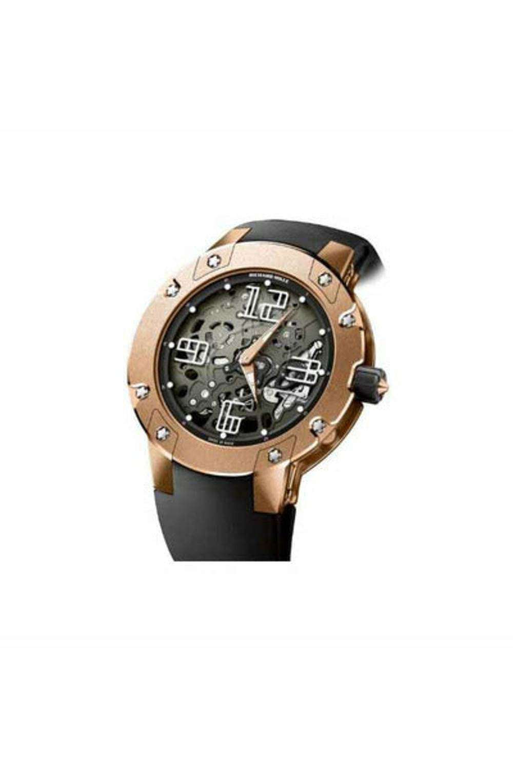 richard mille extra flat automatic 18kt pink gold 46 mm men's watch-DUBAILUXURYWATCH