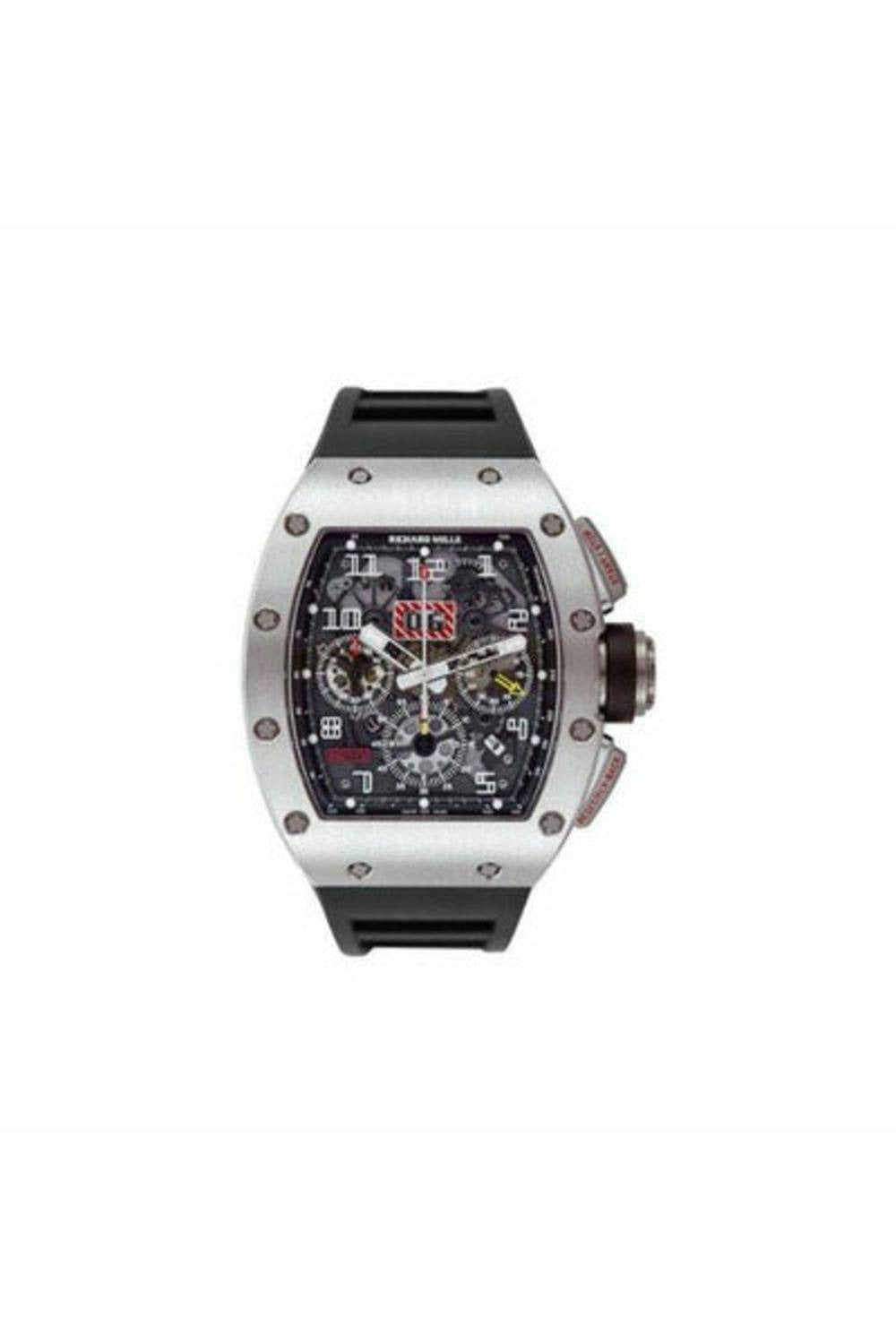 richard mille felipe massa flyback titanium 50mm x 40mm men's watch-DUBAILUXURYWATCH