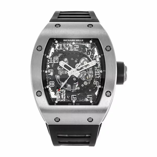 RICHARD MILLE RM 010 AH TI TITANIUM GINZA COLLECTION LIMITED EDITION 40MM TITANIUM BLACK RUBBER STRAPS MEN’S WATCH-DUBAILUXURYWATCH