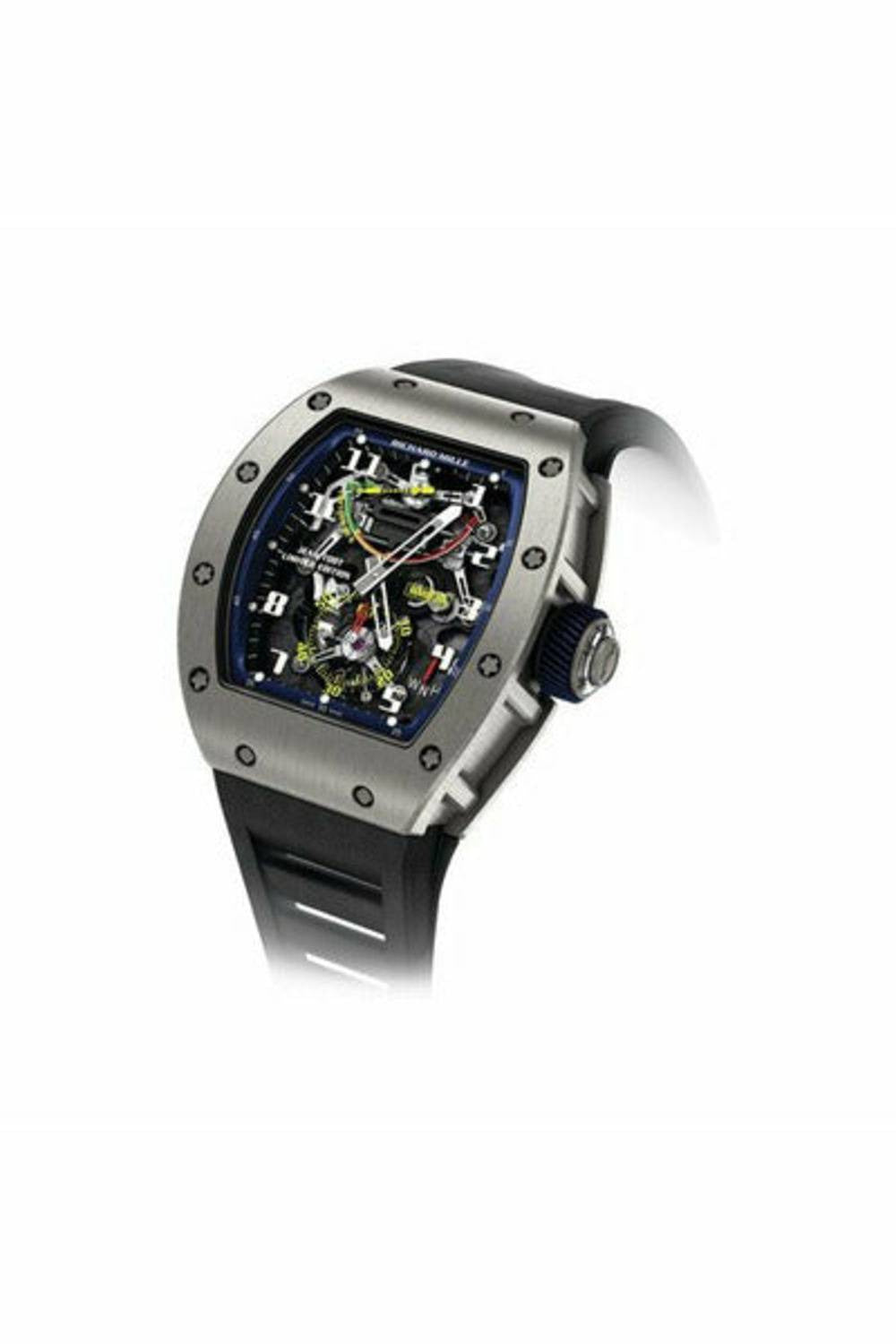 richard mille tourbillon g-sensor jean todt limited edition titanium men's watch-DUBAILUXURYWATCH