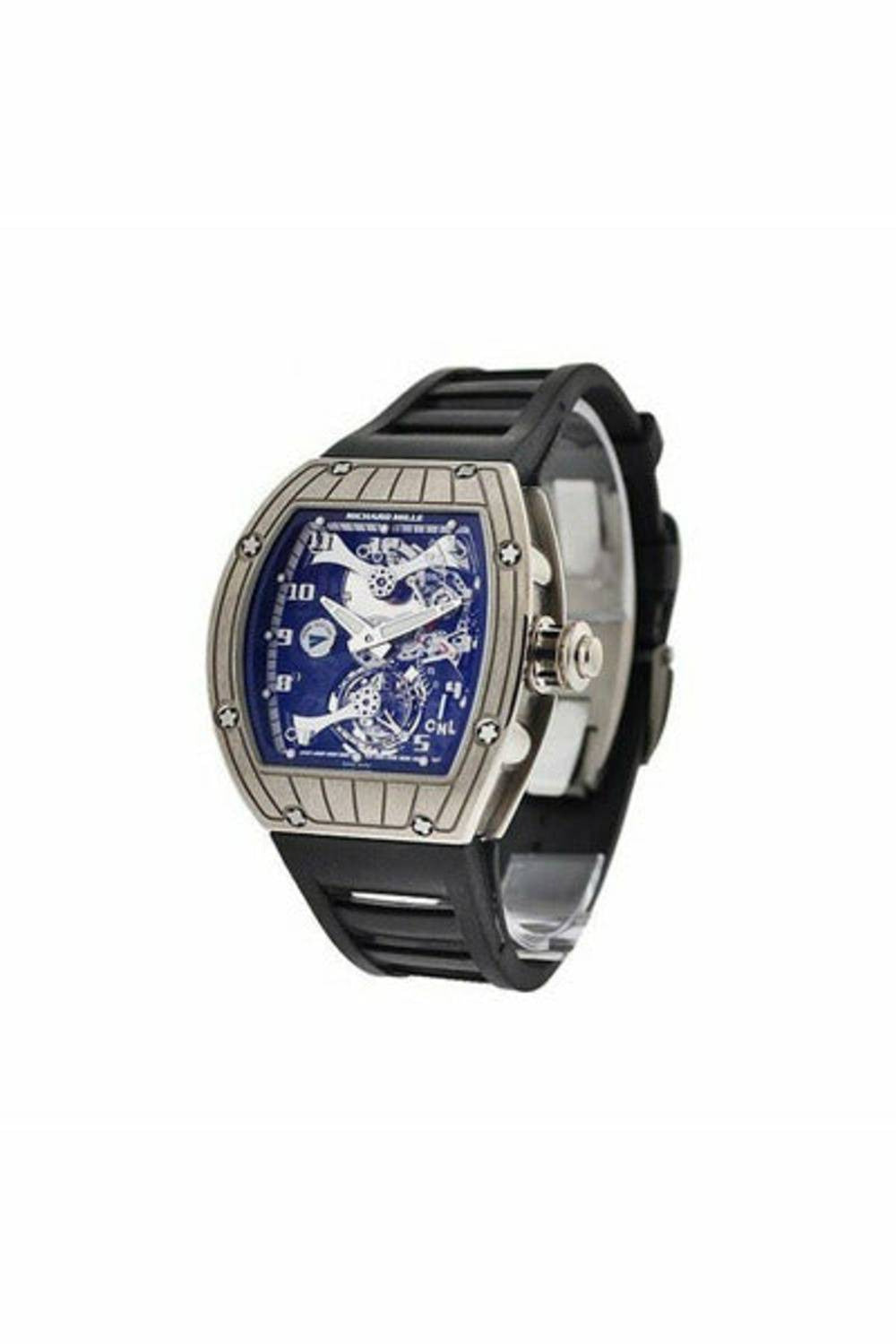 richard mille tourbillon perini navi cup 18kt white gold men's watch-DUBAILUXURYWATCH