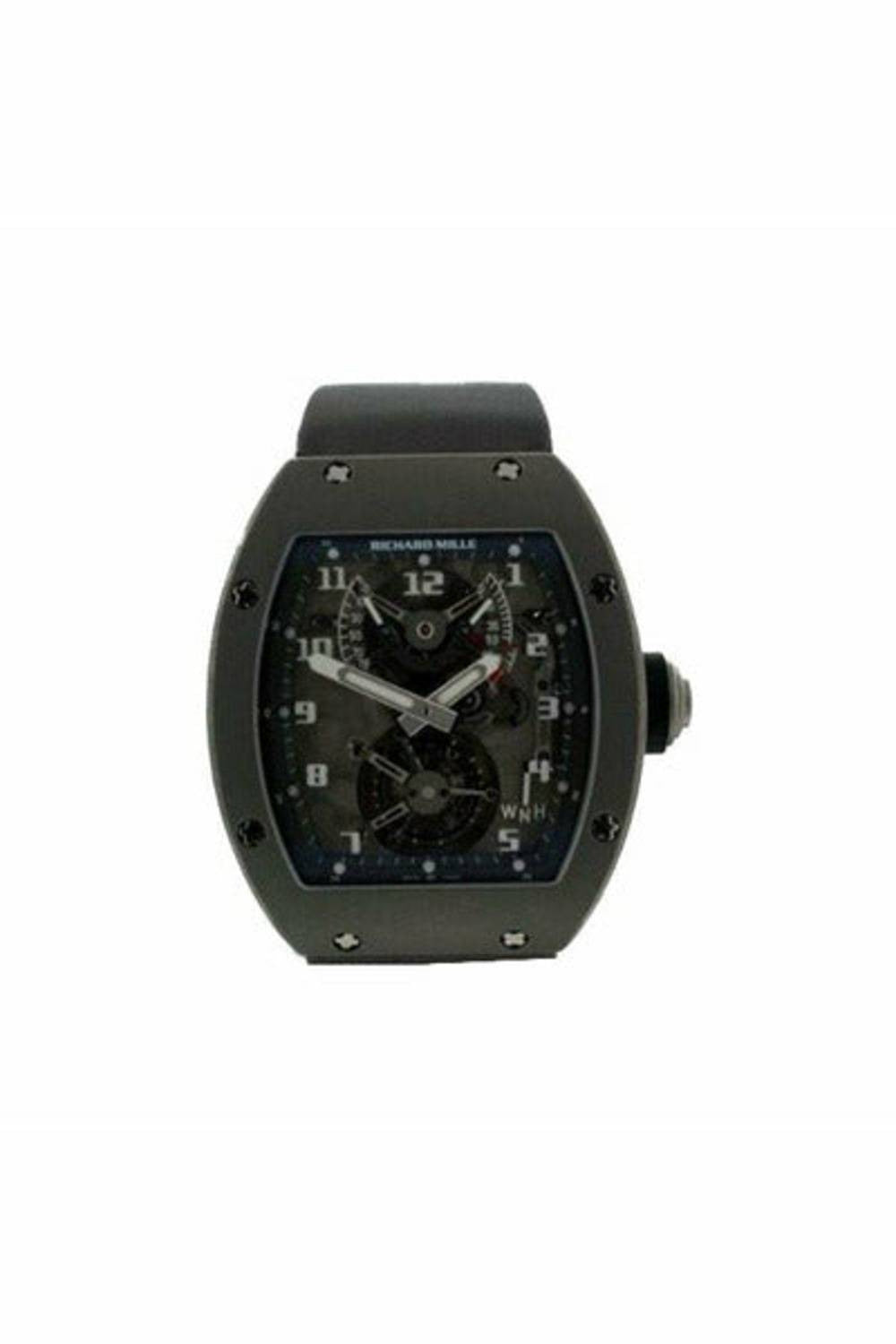 richard mille tourbillon titanium 38 x 45mm men's watch-DUBAILUXURYWATCH