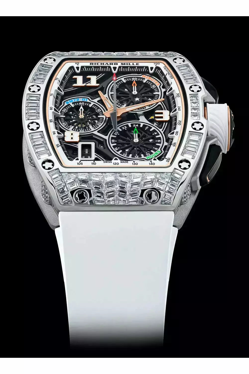 rm 7201 automatic winding lifestyle flyback chronograph-DUBAILUXURYWATCH