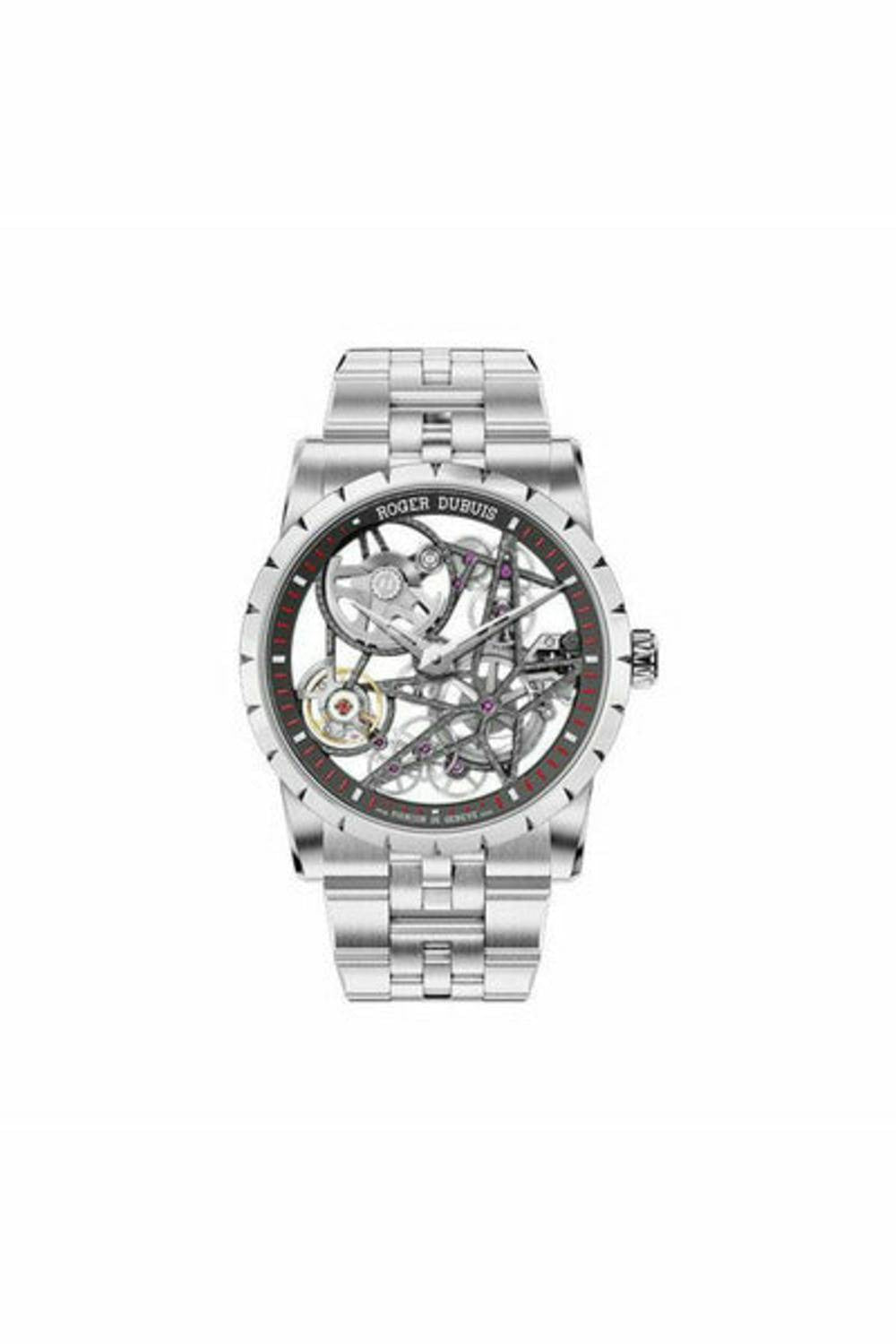 roger dubuis excalibur 42mm stainless steel men's watch-DUBAILUXURYWATCH