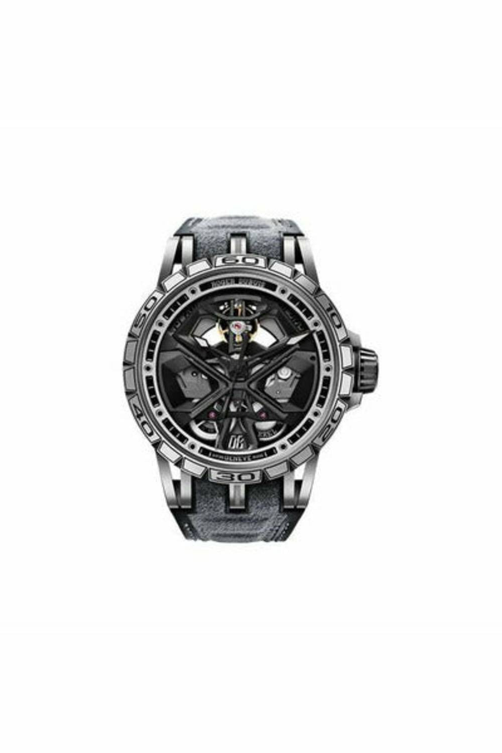 roger dubuis excalibur huracan 45mm titanium men's watch-DUBAILUXURYWATCH