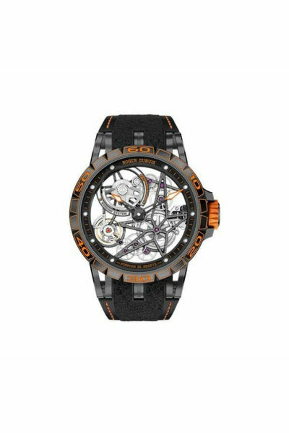 roger dubuis excalibur spider pirelli limited edition of 88 pieces 45mm titanium men's watch-DUBAILUXURYWATCH