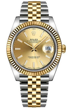 rolex datejust 41 men's automatic luxury watch 126333-0010-DUBAILUXURYWATCH