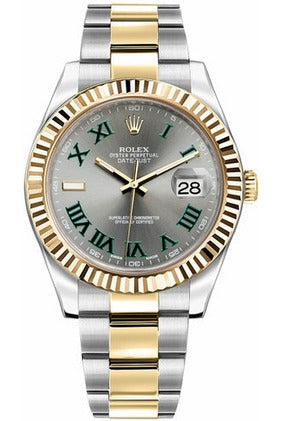rolex datejust ii 41 automatic gold & steel men's watch 116333-0001-DUBAILUXURYWATCH