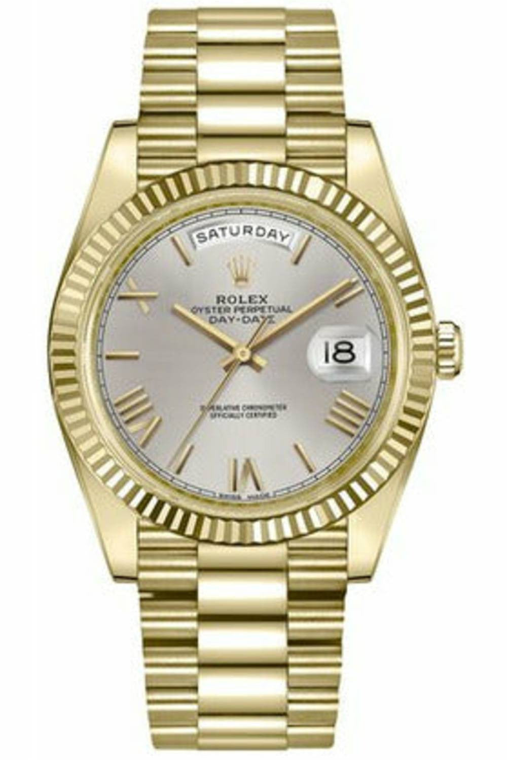 rolex day-date 40 solid gold 228238-DUBAILUXURYWATCH