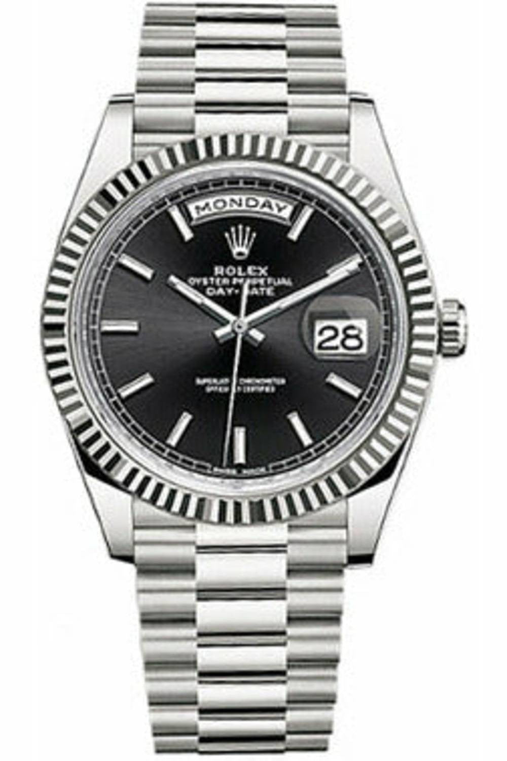 rolex day-date 40 white gold watch 228239-DUBAILUXURYWATCH