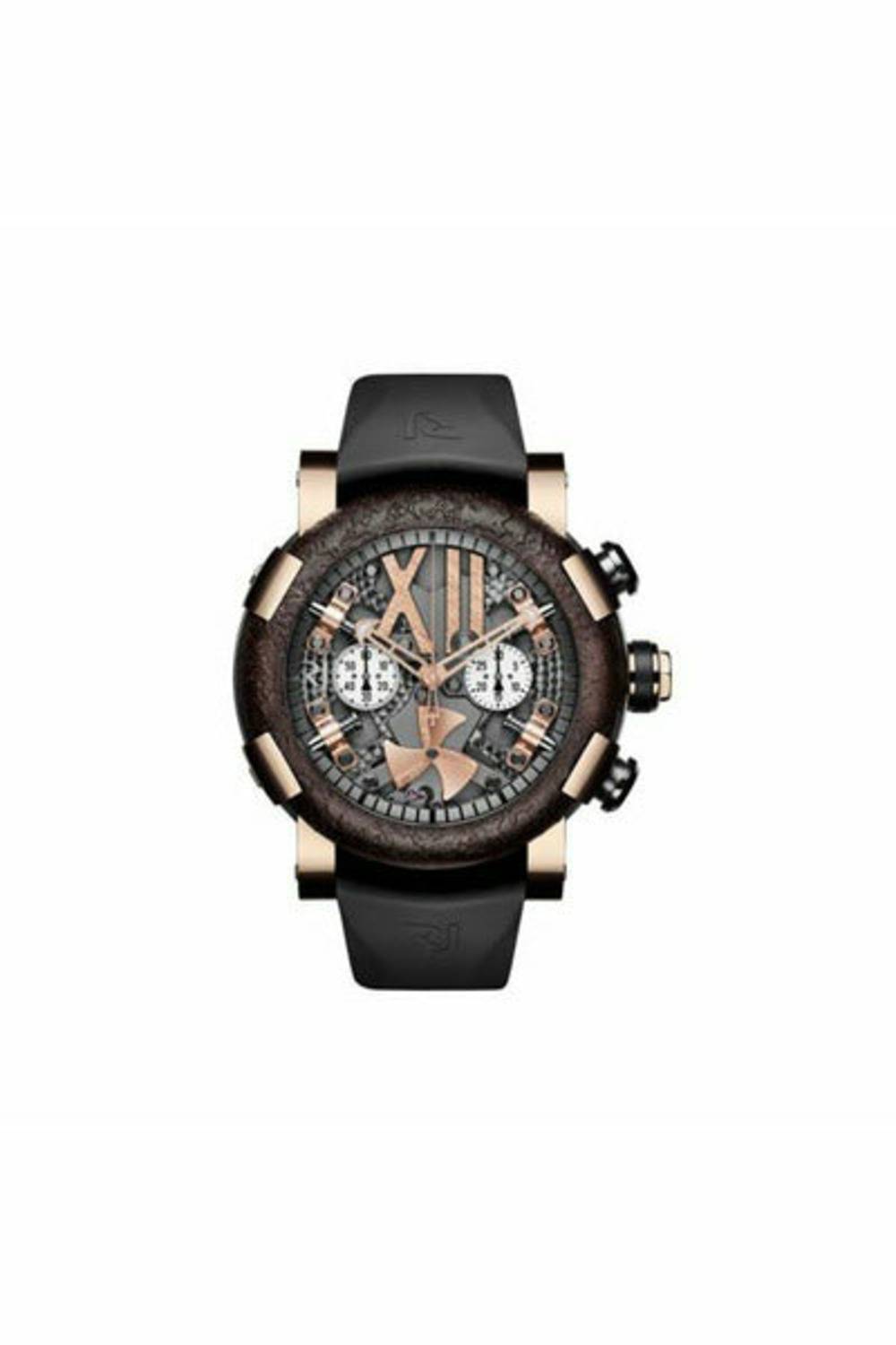 romain jerome steampunk limited edition red chrono 50mm men's watch-DUBAILUXURYWATCH