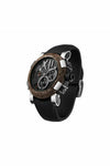 romain jerome titanic dna chronograph 50mm black satin finished stainless steel men's watch-DUBAILUXURYWATCH