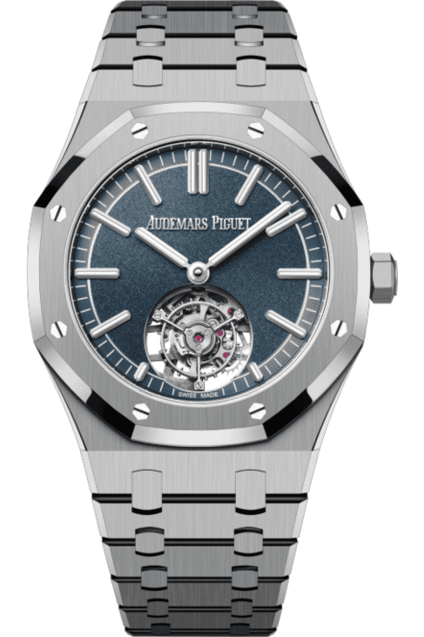 royal oak selfwinding flying tourbillon "50th anniversary" ref. 26730ti.oo.1320ti.01-DUBAILUXURYWATCH