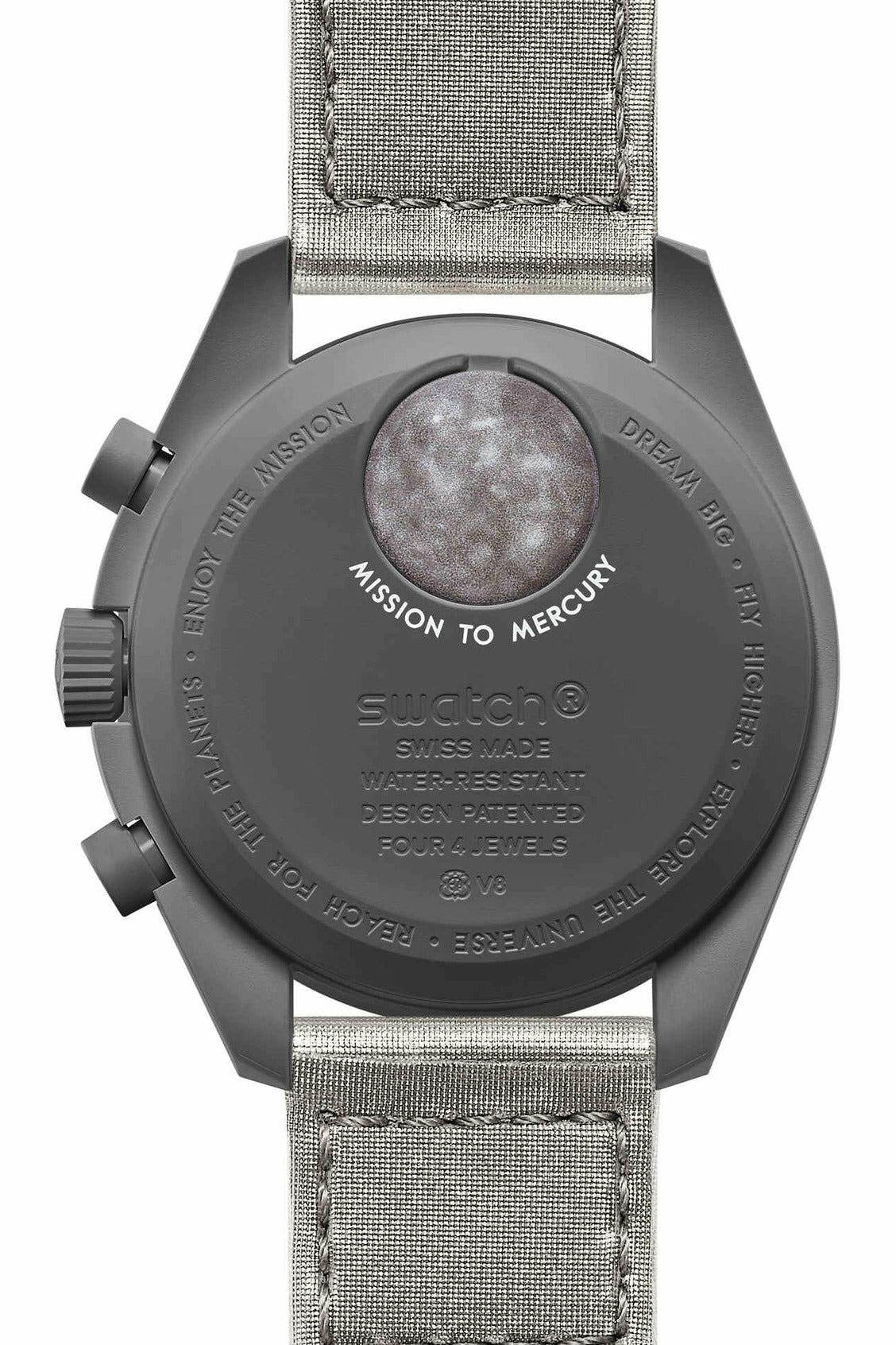 swatch bioceramic moonswatch mission to mercury-DUBAILUXURYWATCH