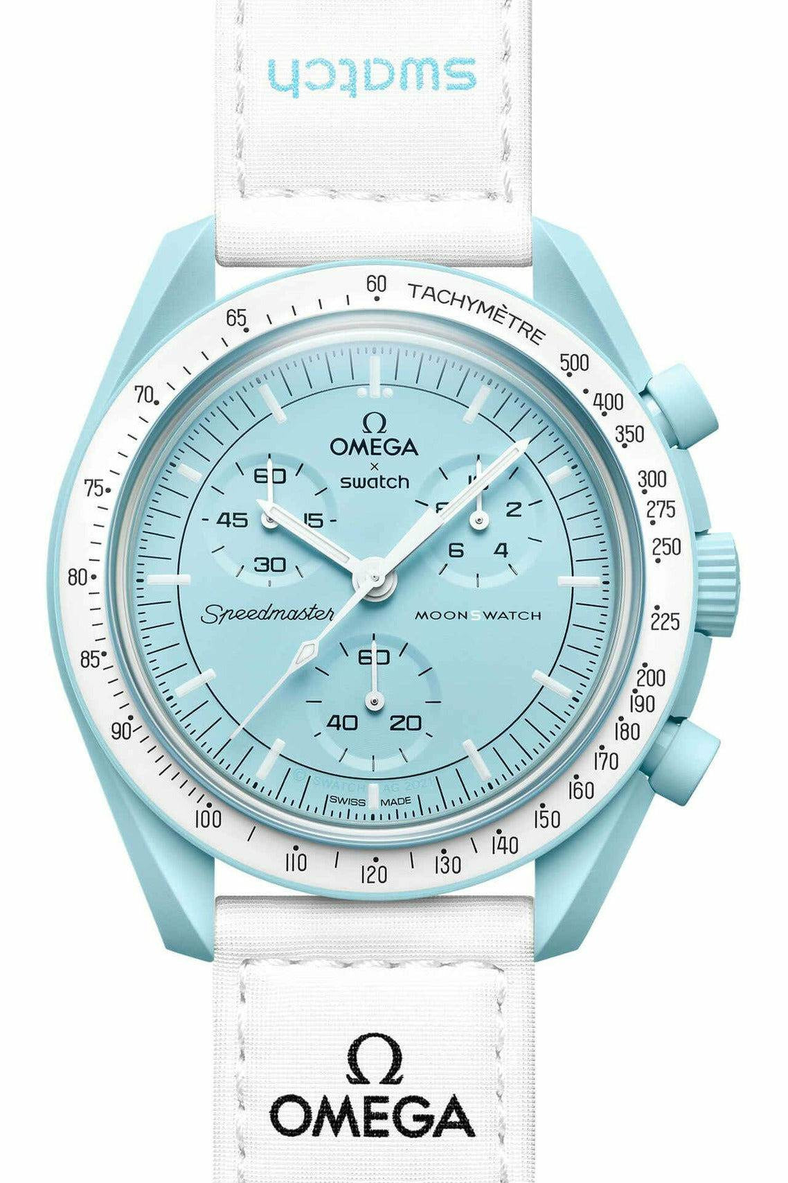 swatch moonswatch "mission to uranus" swatch x omega-DUBAILUXURYWATCH