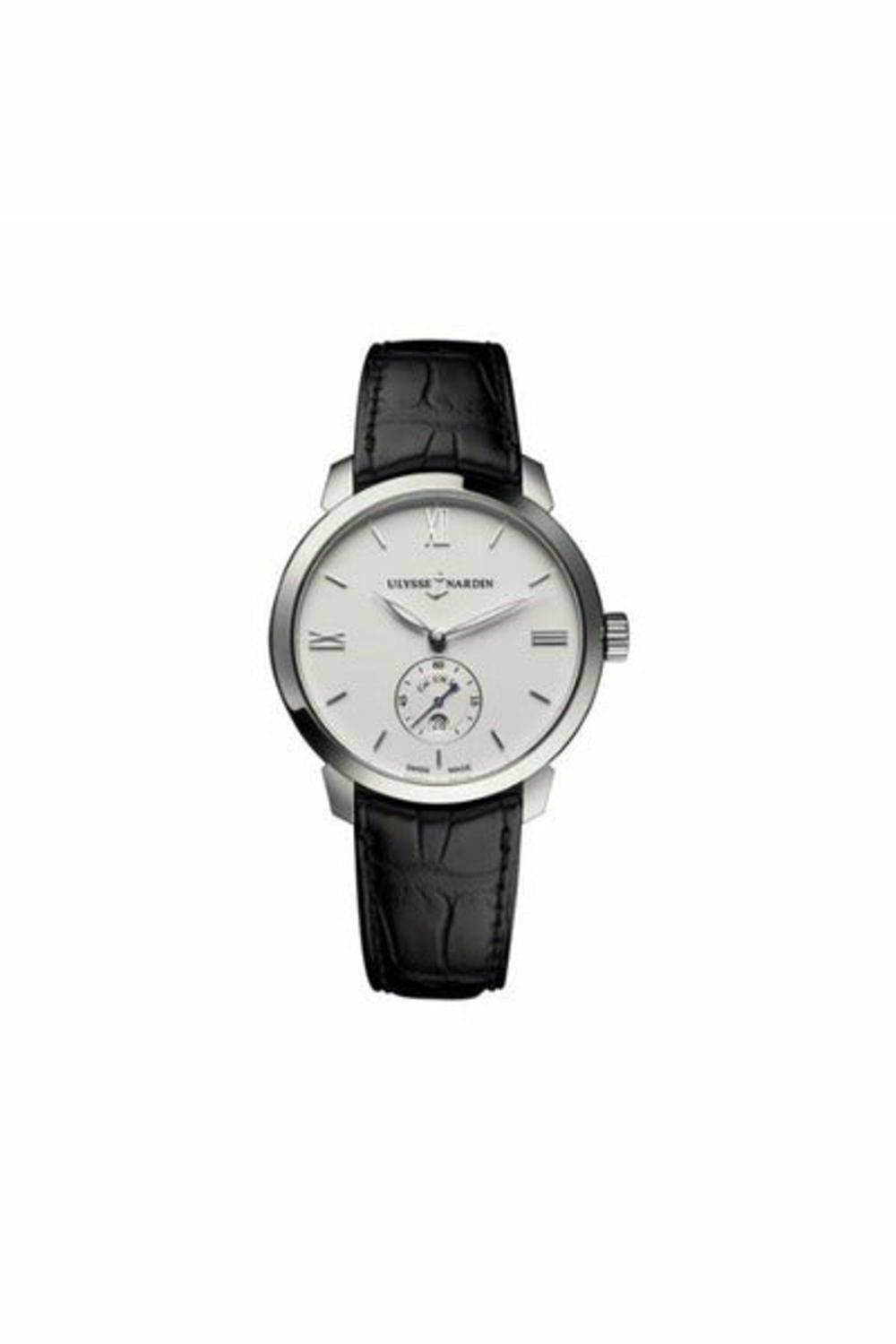 ulysse nardin classico 40mm stainless steel men's watch-DUBAILUXURYWATCH