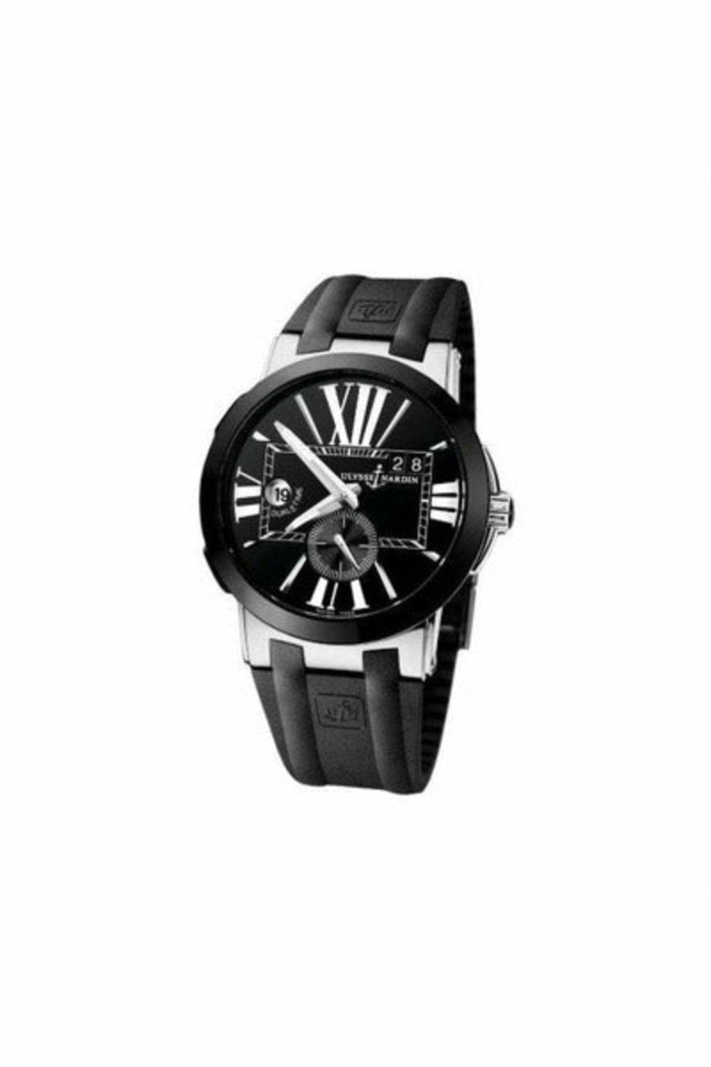 ulysse nardin executive dual time stainless steel 43mm men's watch-DUBAILUXURYWATCH