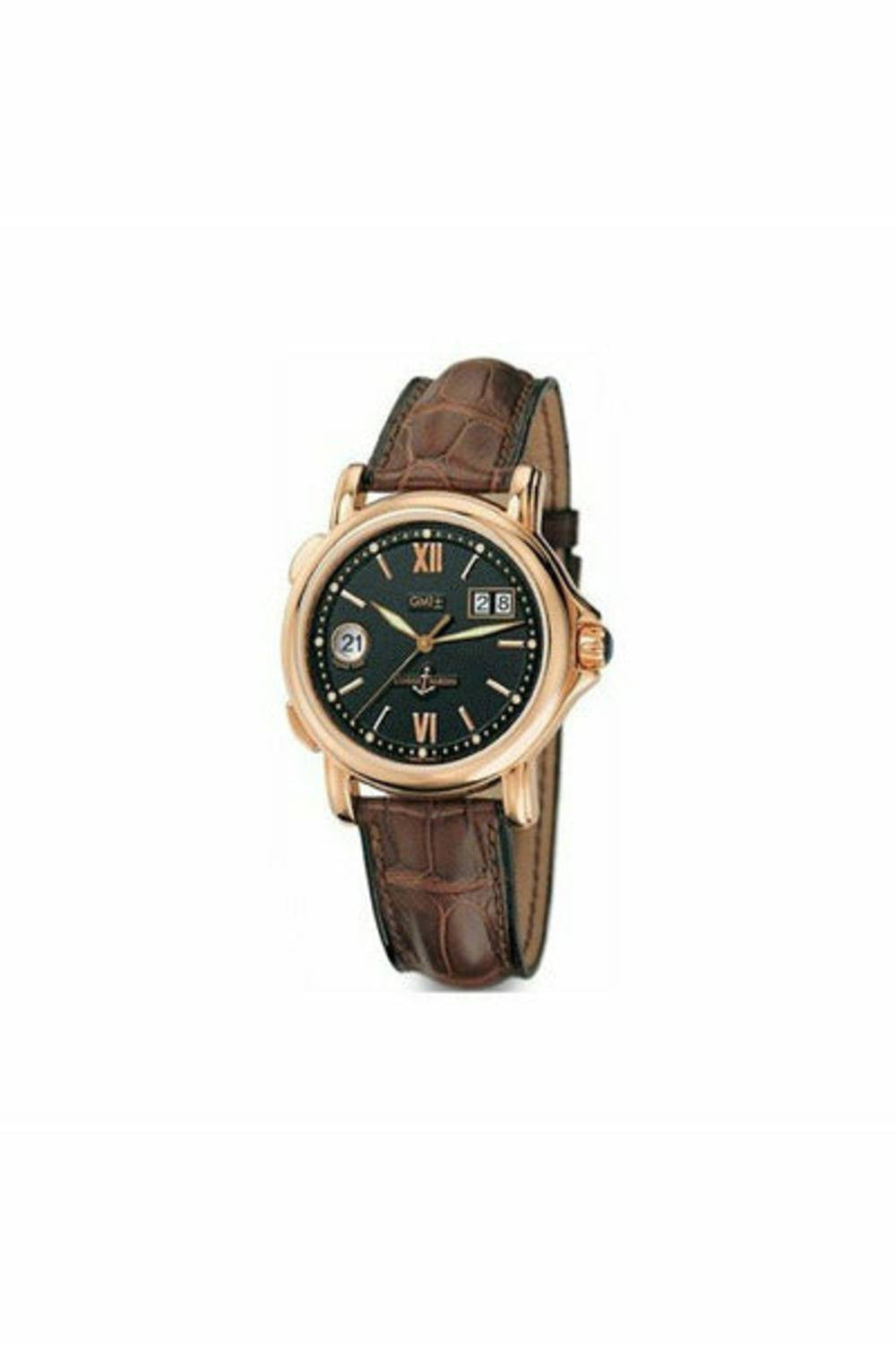 ulysse nardin gmt 18kt rose gold 40mm men's watch-DUBAILUXURYWATCH