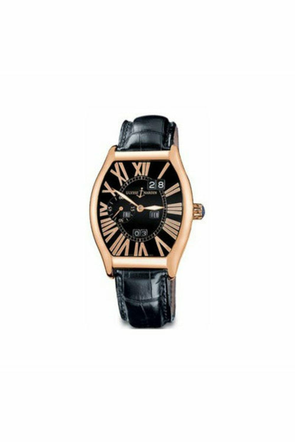 ulysse nardin ludovico 18kt rose gold 38mm x 43mm men's watch-DUBAILUXURYWATCH