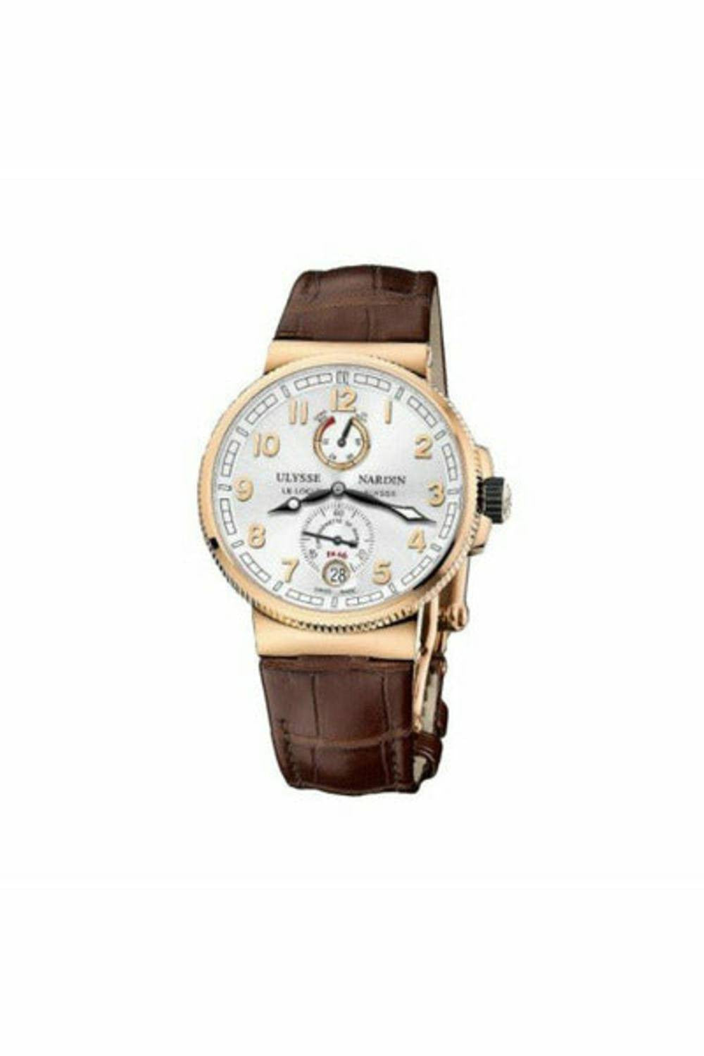 ulysse nardin marine 18kt rose gold 43mm men's watch-DUBAILUXURYWATCH