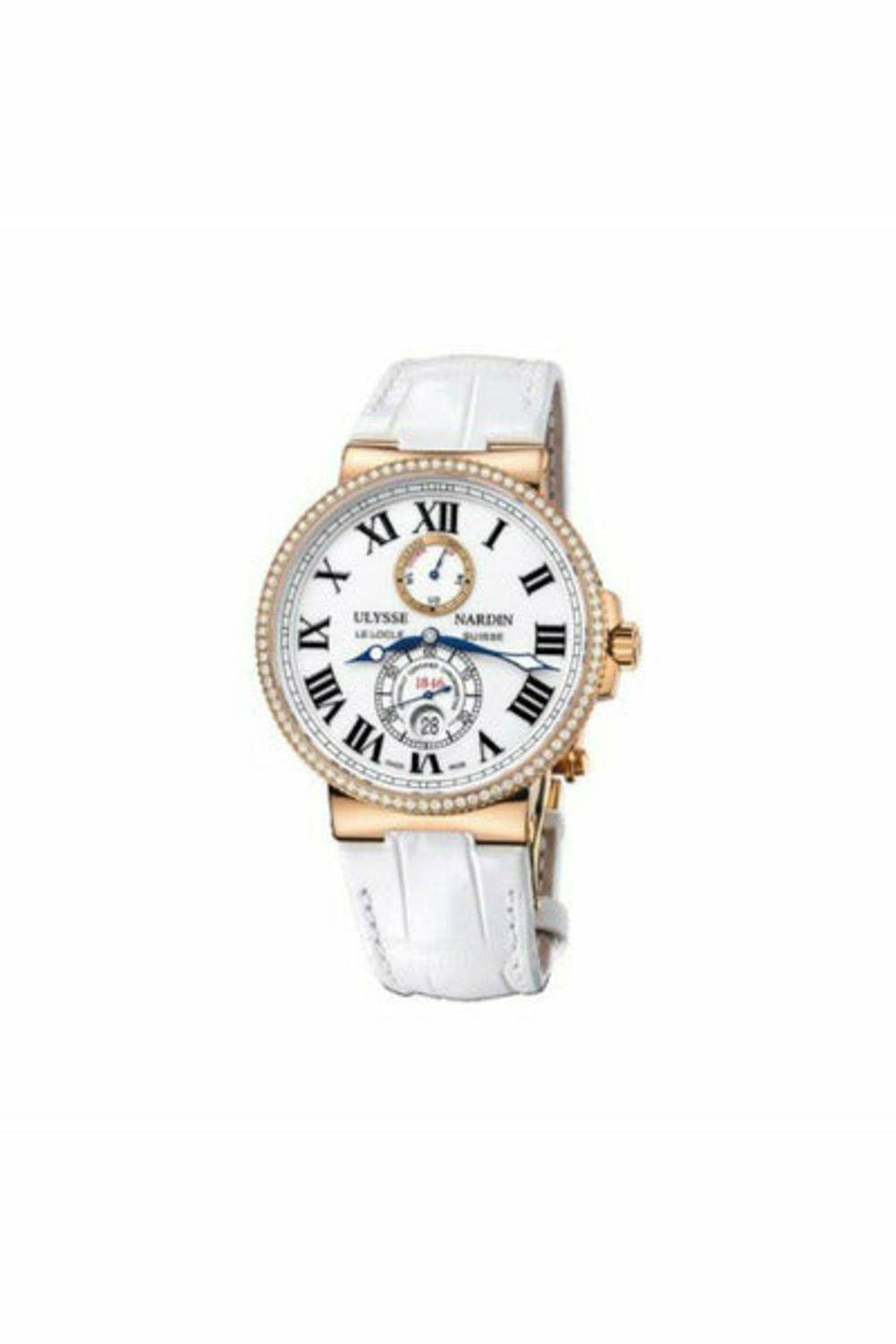 ulysse nardin maxi marine  18kt rose gold 43mm men's watch-DUBAILUXURYWATCH