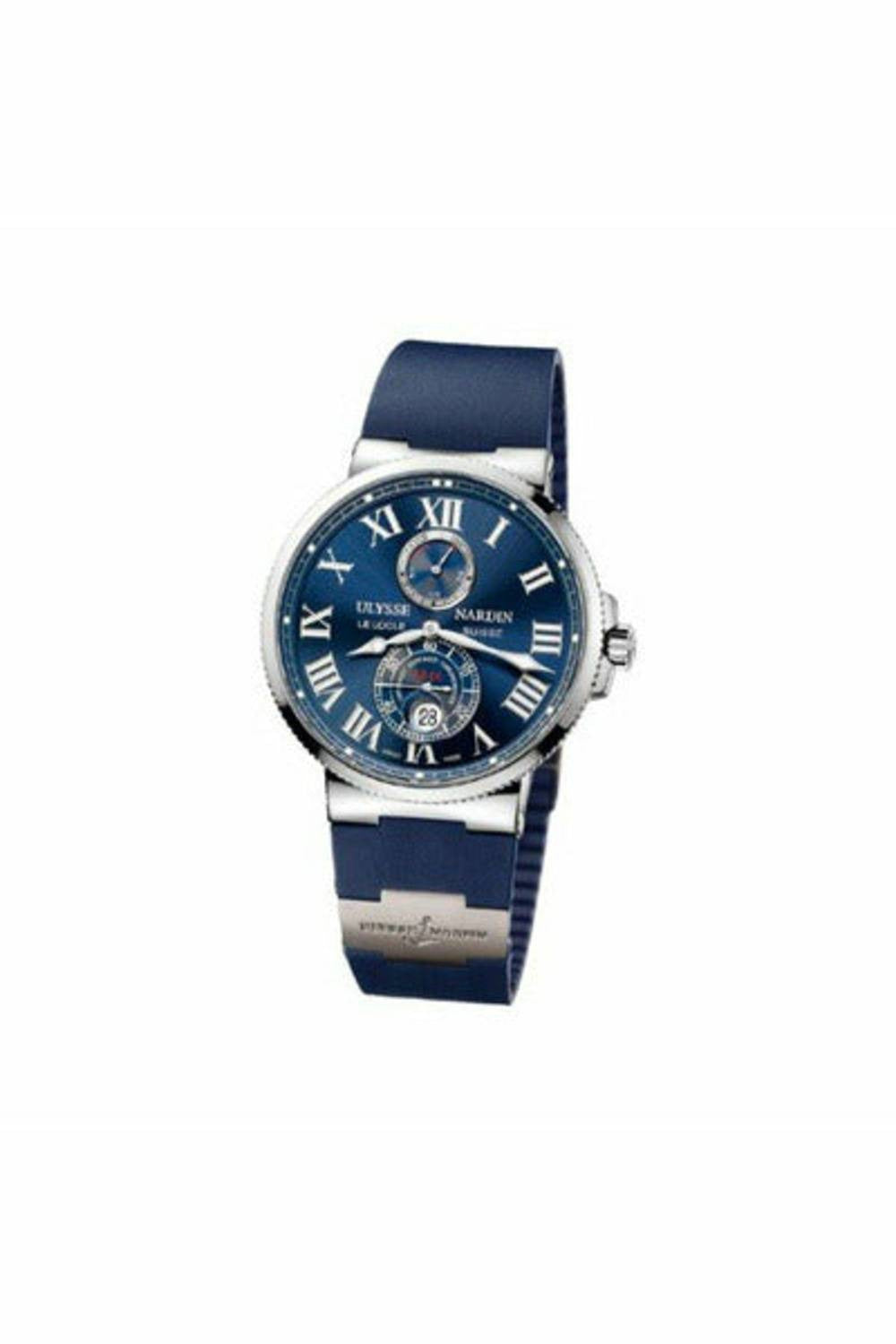 ulysse nardin maxi marine chronometer 43mm stainless steel men's watch-DUBAILUXURYWATCH