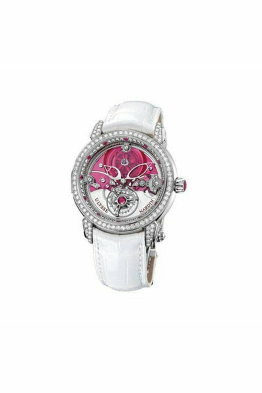 ulysse nardin royal ruby tourbillon limited edition platinum 41mm men's watch-DUBAILUXURYWATCH