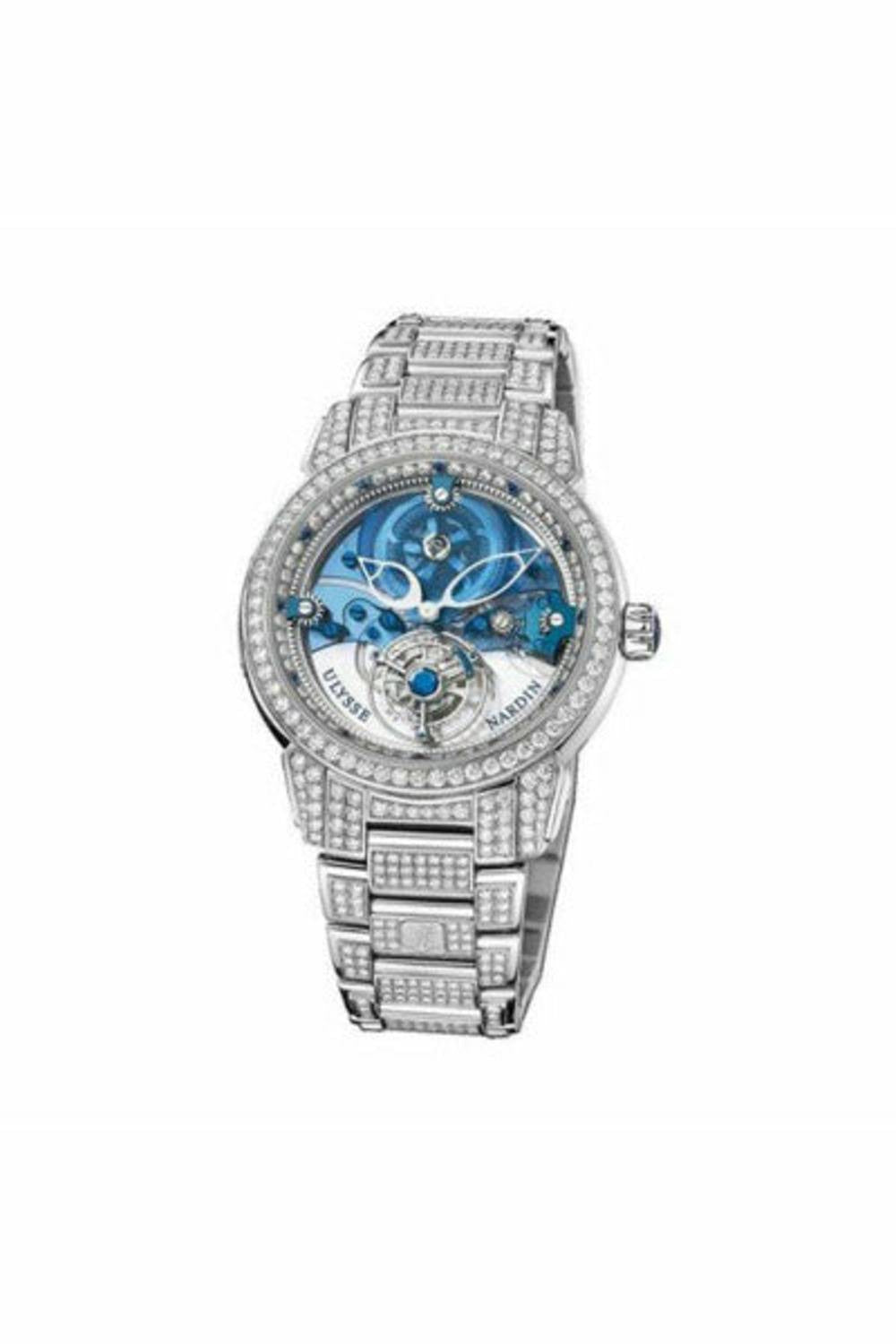 ulysse nardin tourbillon limited edition of 99pcs platinum 41mm men's watch-DUBAILUXURYWATCH