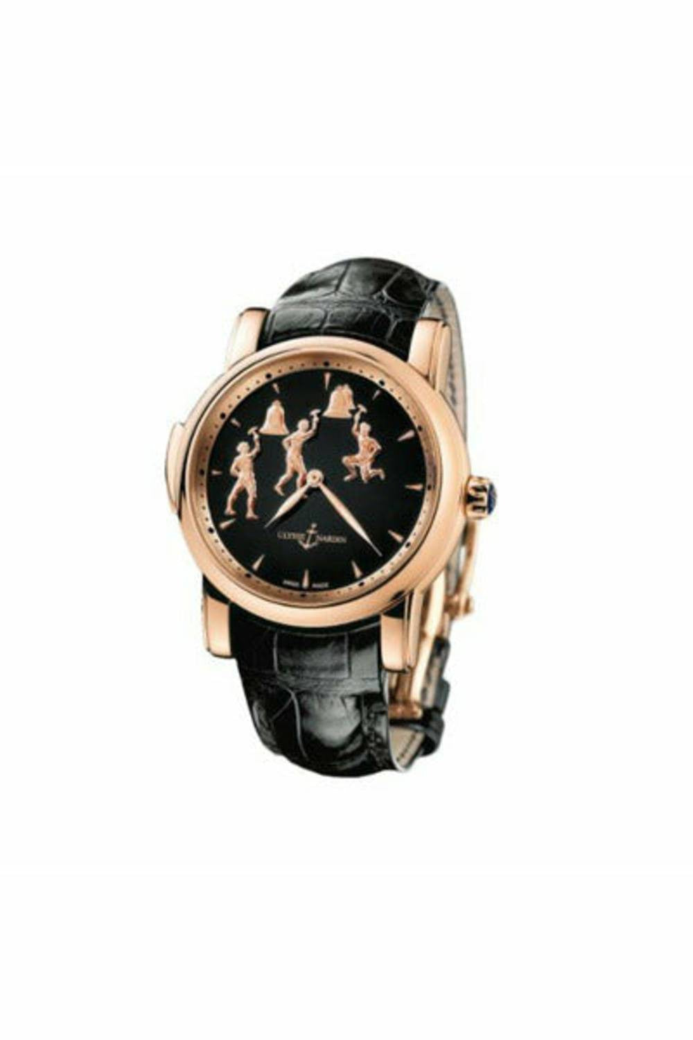 ulysse nardin triple jack limited edition to 50pcs 18kt rose gold 42mm men's watch-DUBAILUXURYWATCH