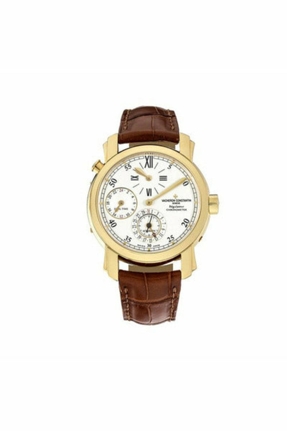 vacheron constantin malte dual time regulator men's watch ref. 42005/000j-8901-DUBAILUXURYWATCH