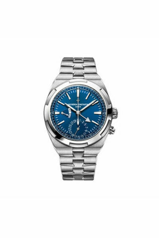 vacheron constantin overseas blue dial automatic dual time men's watch ref. 7900v/110a-b334-DUBAILUXURYWATCH