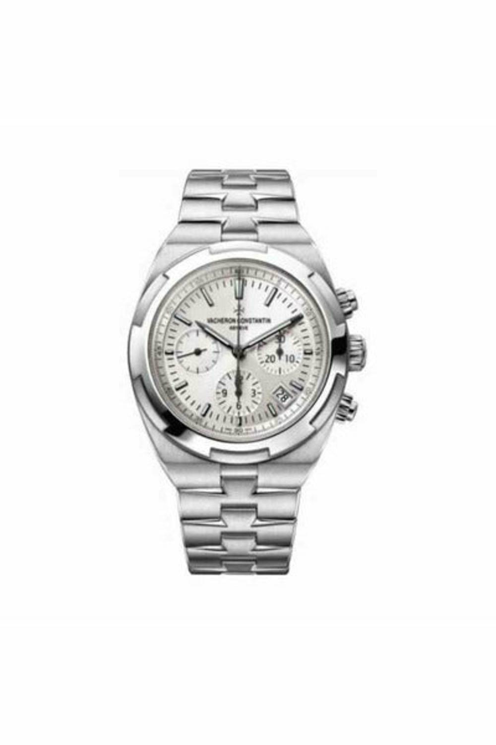 vacheron constantin overseas chronograph 42.5mm stainless steel men's watch-DUBAILUXURYWATCH