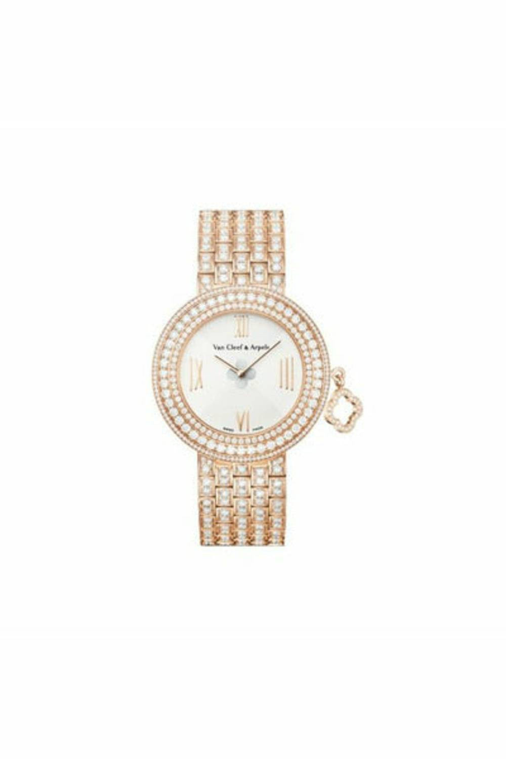 van cleef & arpels charms full diamond pave-DUBAILUXURYWATCH