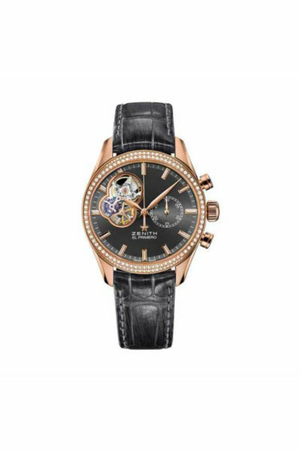 zenith chronomaster el primero lady 38mm 18kt rose gold ladies watch ref. 22.2150.4062/91.c752-DUBAILUXURYWATCH