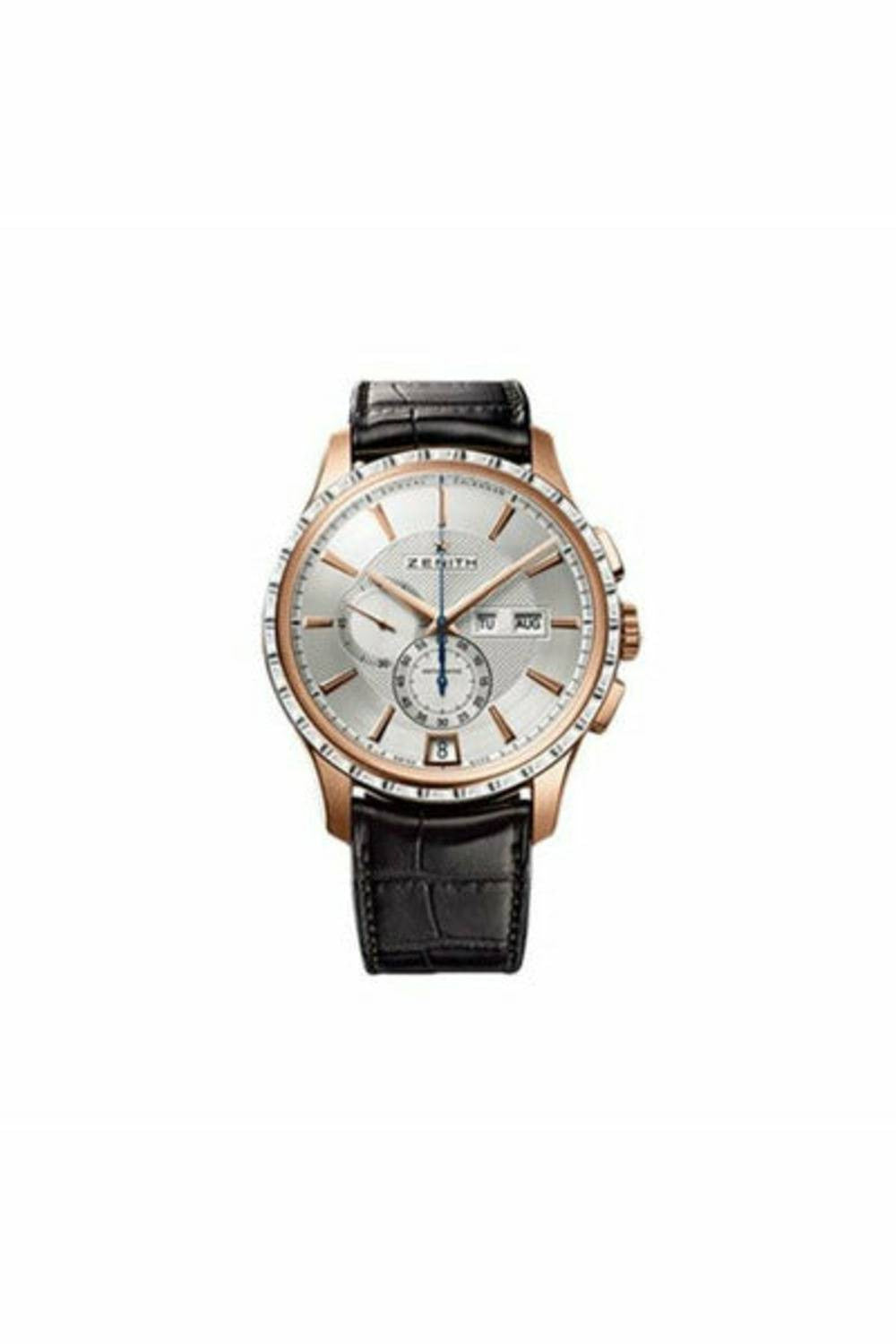 zenith el primero captain winsor 18kt rose gold 42mm men's watch-DUBAILUXURYWATCH