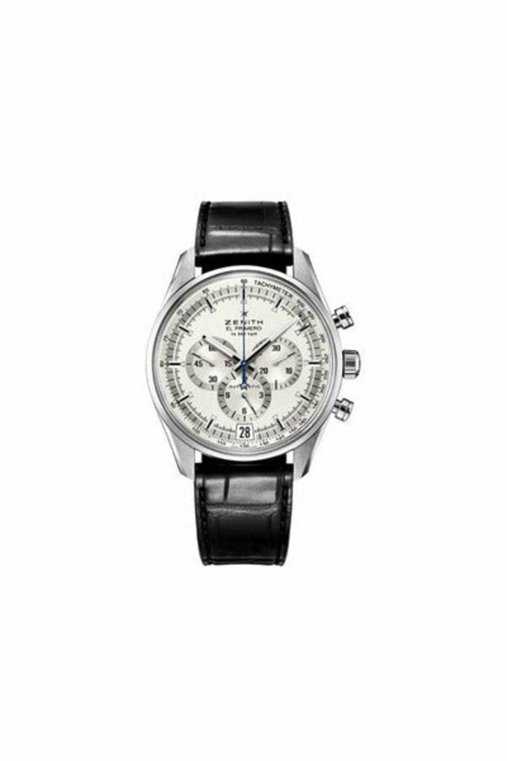 zenith el primero chronograph 42mm stainless steel men's watch-DUBAILUXURYWATCH