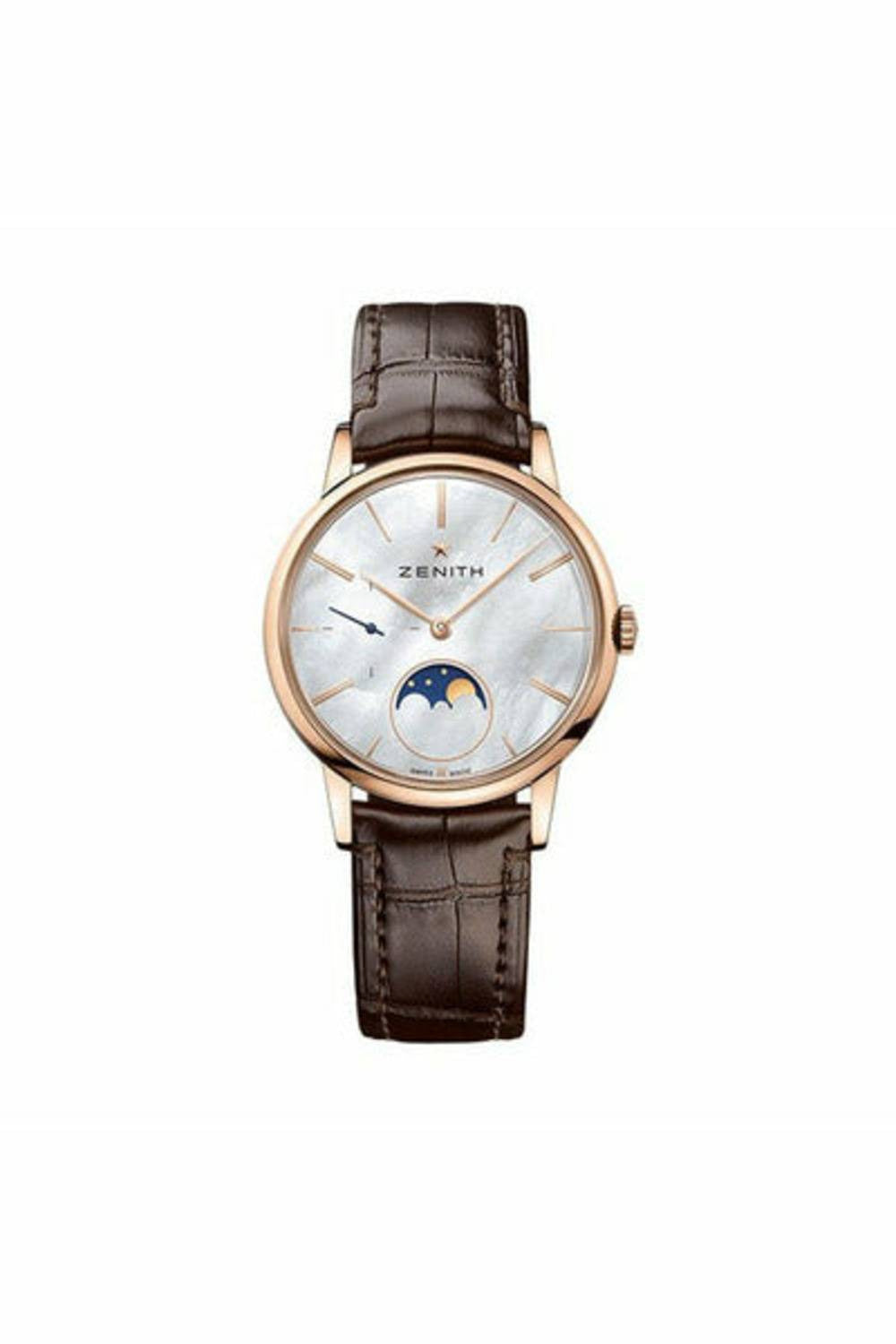 zenith elite ultra thin lady moonphase 36mm ladies watch ref. 18.2320.692/80.c713-DUBAILUXURYWATCH