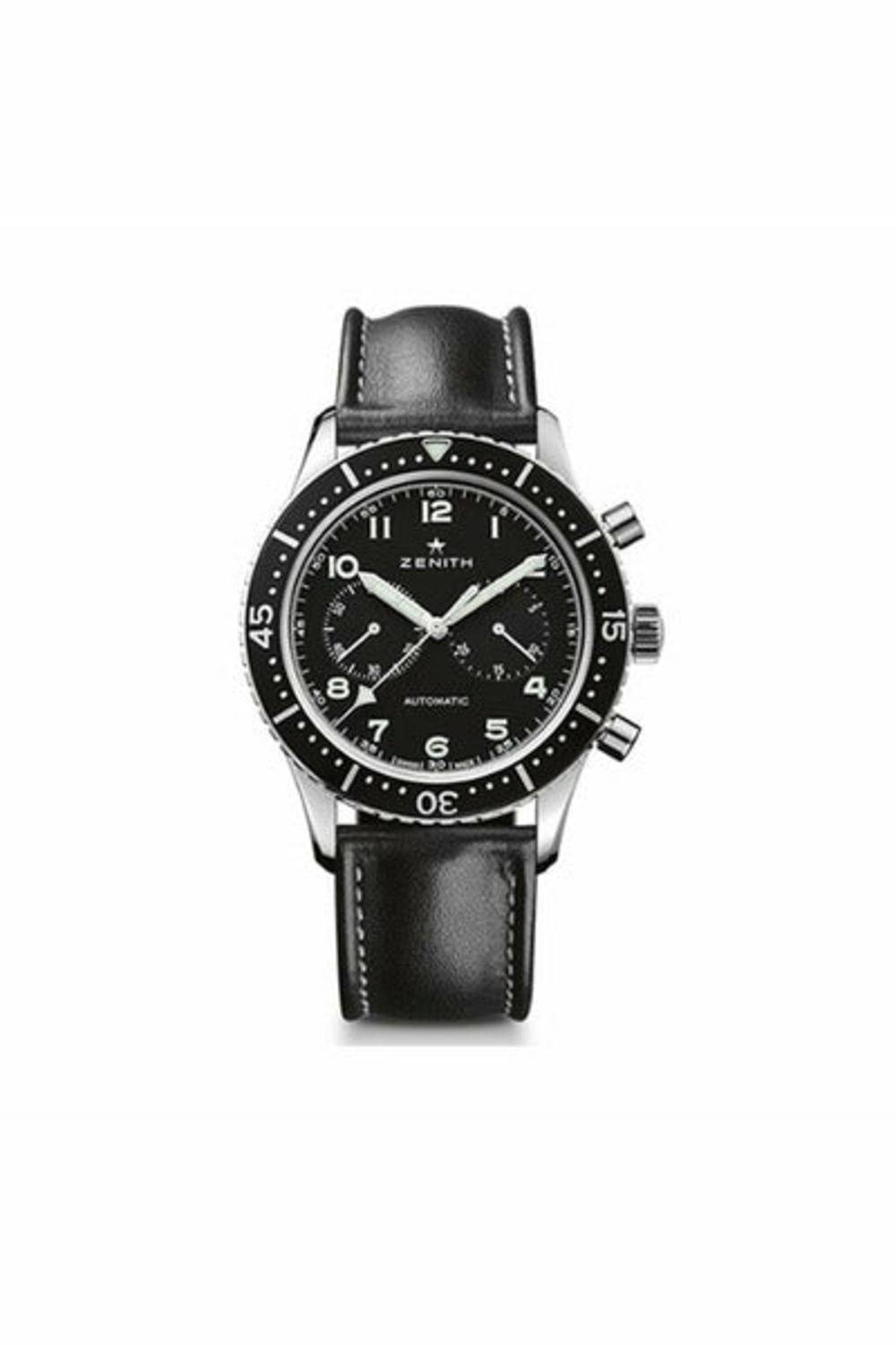 zenith pilot chronograph men's watch ref. 03.2240.4069/21.c774-DUBAILUXURYWATCH